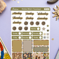 Kitchen Witch Journaling Stickers