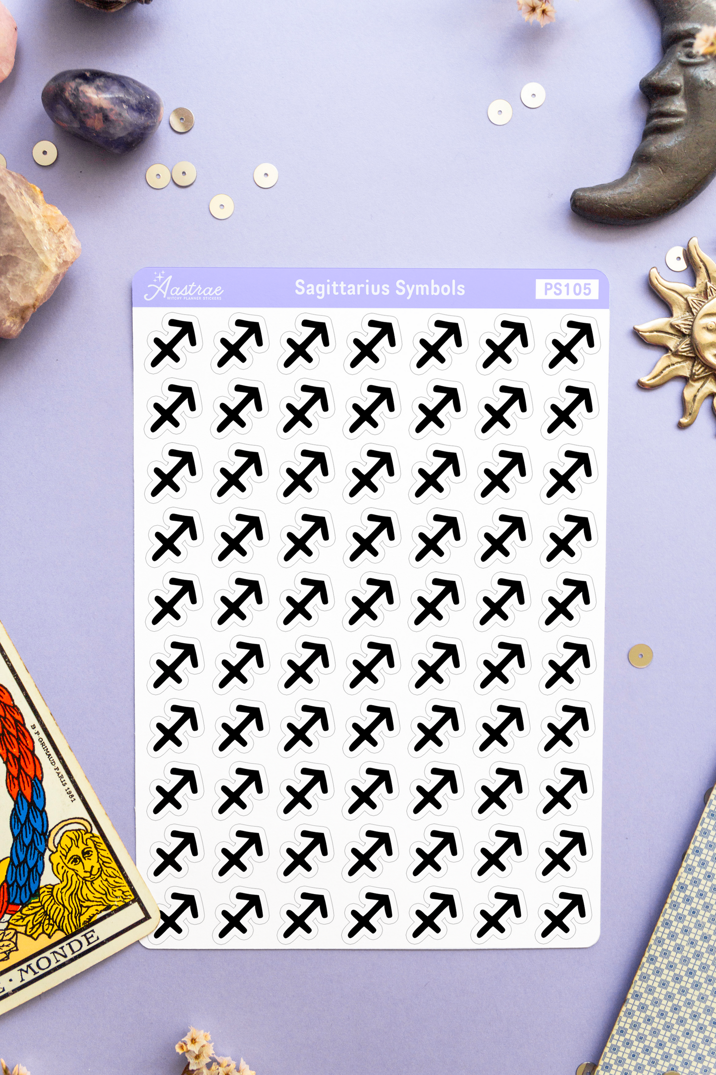 Astrology Sagittarius Symbol Stickers