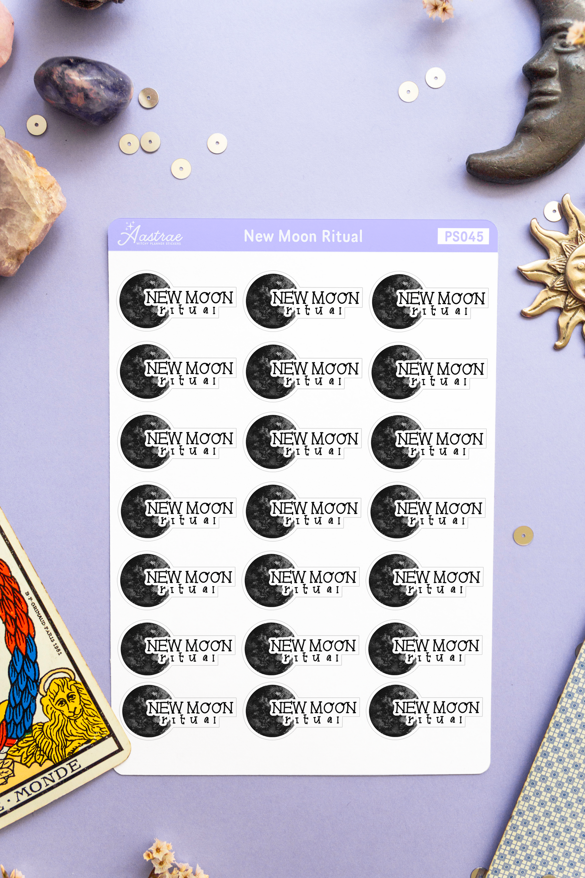 Moon Phases Planner Stickers – aastrae