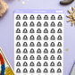 Astrology Libra Symbol Stickers