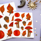 Fall Botanical Planner Stickers
