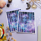 Galaxy Washi Tape Stripe Sticker Sheet