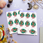 Yule Gift Tags Sticker Sheet