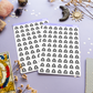 Astrology Libra Symbol Stickers