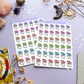 BUNDLE • Spellwork Stickers for Planner