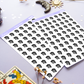 Astrology Virgo Symbol Stickers
