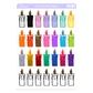 Colored Candle Magick Stickers