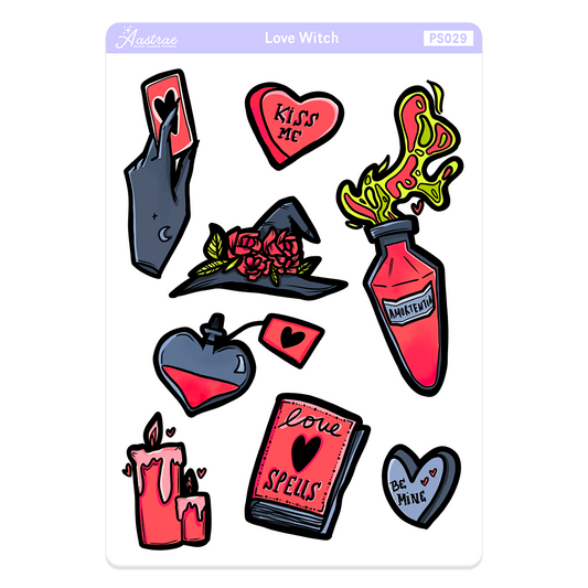 Love Witch Planner Stickers